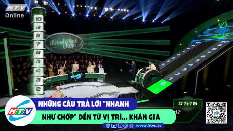 Xem Show CLIP HÀI Những câu trả lời "nhanh như chớp" đến từ vị trí...khán giả HD Online.